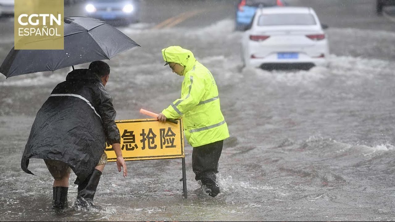 Las autoridades chinas advierten de posibles inundaciones en Beijing, Tianjin