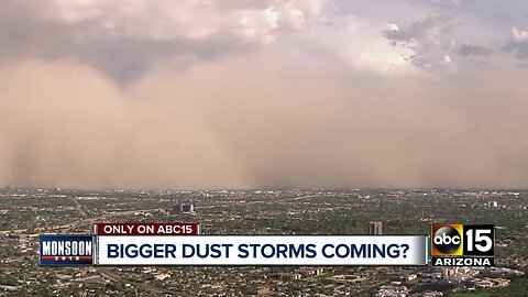 Bigger dust storms coming?