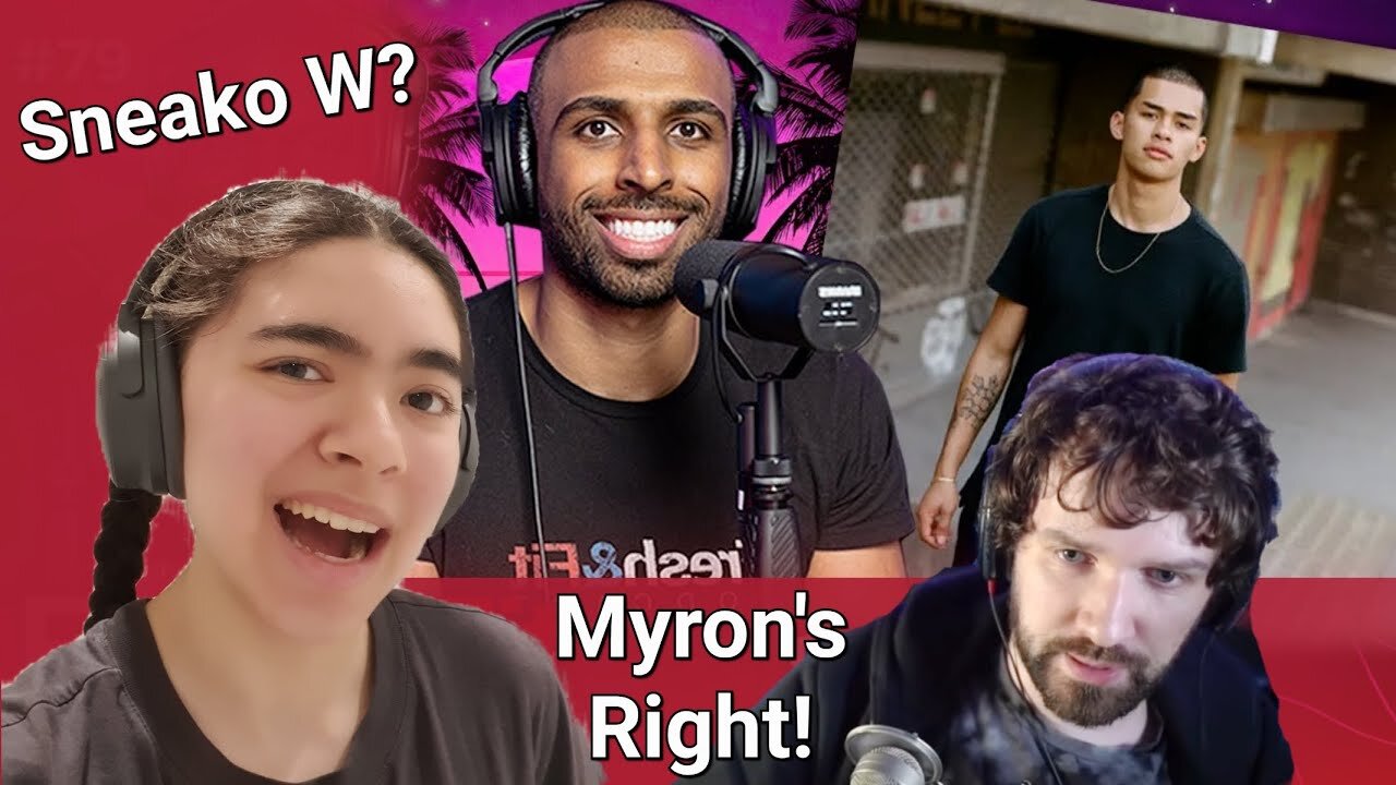 Teen GIRL REACTS to Destiny DEBATE × Myron VS Sneako | Fresh and Fit