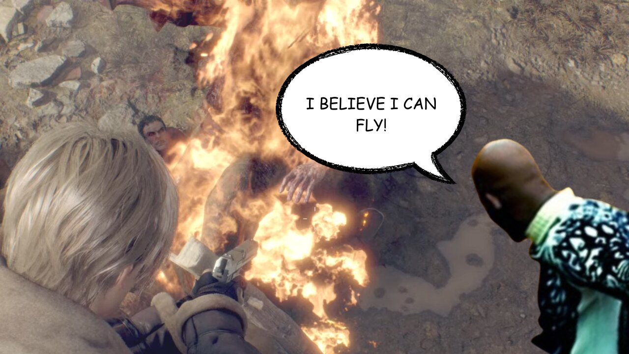 I Beieve I Can Fly - Resident Evil 4 Gameplay