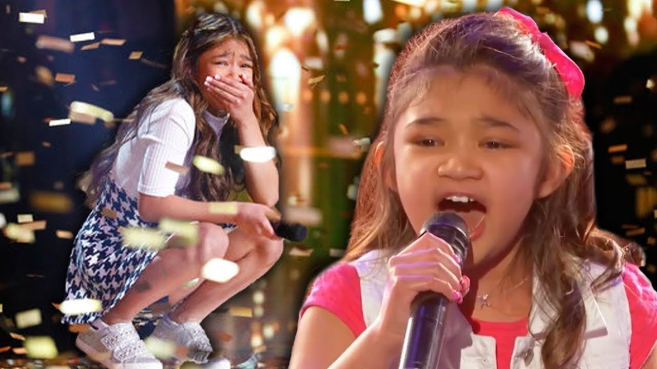 BEST GOLDEN BUZZER EVER? Angelica Hale Smashes Her First Audition!