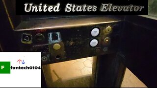 Original United States Hydraulic Elevator @ Navy Yard Ballpark Metro Station - Washington DC