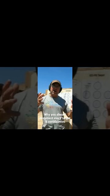 Why you should document all of your targets & certifications #firearmstraining