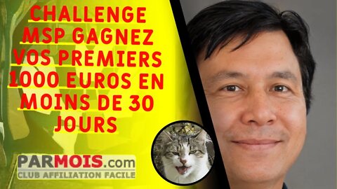 Challenge MSP Gagnez Vos Premiers 1000 euros en moins de 30 jours