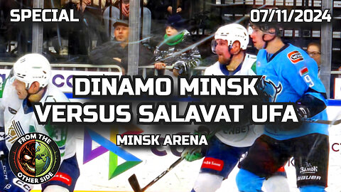 KHL ICE HOCKEY GAME - DINAMO MINSK VS SALAVAT UFA - MINSK ARENA - MINSK, BELARUS, ON 7TH NOV 2024