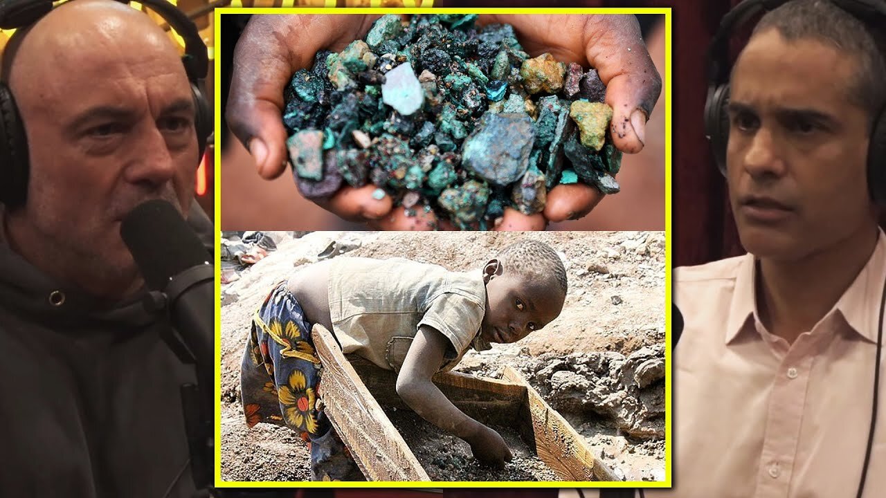 Joe Rogan: NO Such Thing as CLEAN COBALT! Child Labor is EVERYWHERE!