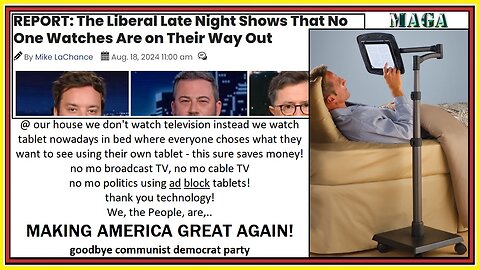 good riddance Liberal Late Night Shows that No One Watches