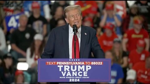 Trump: Comrade Kamala and Tampon Tim Are The Real Threats To Democracy