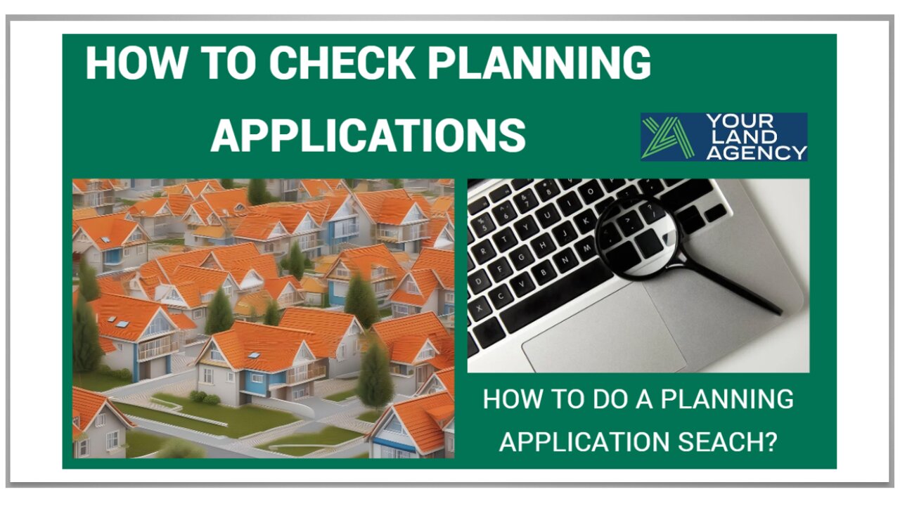 How to check Planning Applications | How to make a Planning Application Search