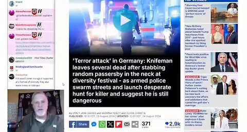 Excerpts From 'The Fourteen Words Podcast 184 - Diversity Festival Stabbing