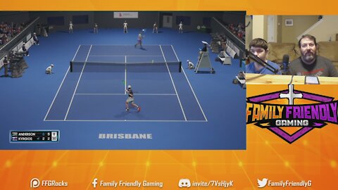 AO Tennis 2 Gameplay