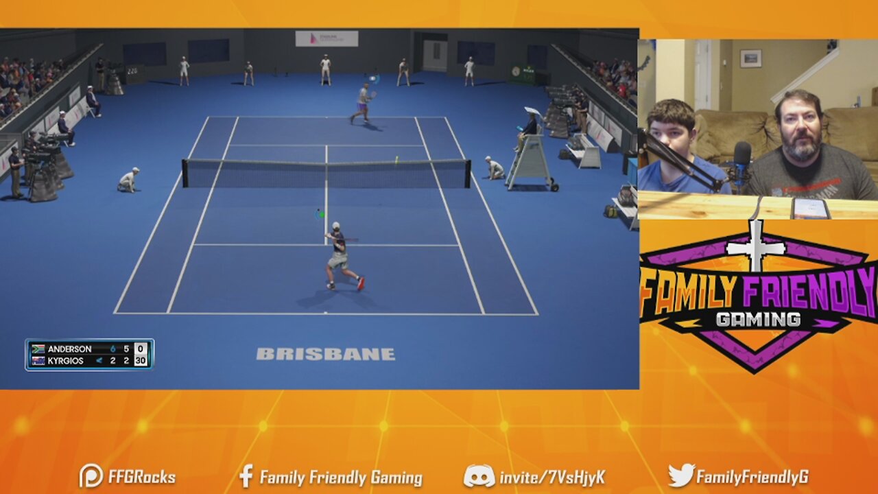 AO Tennis 2 Gameplay