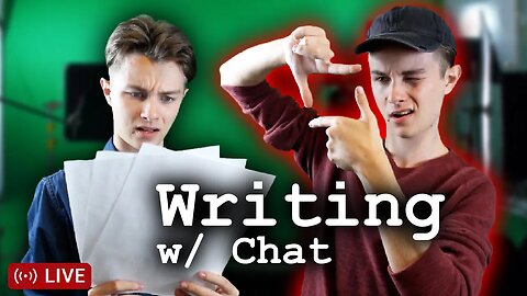 Writing a skit w/ the stream! #skit #comedy #writing