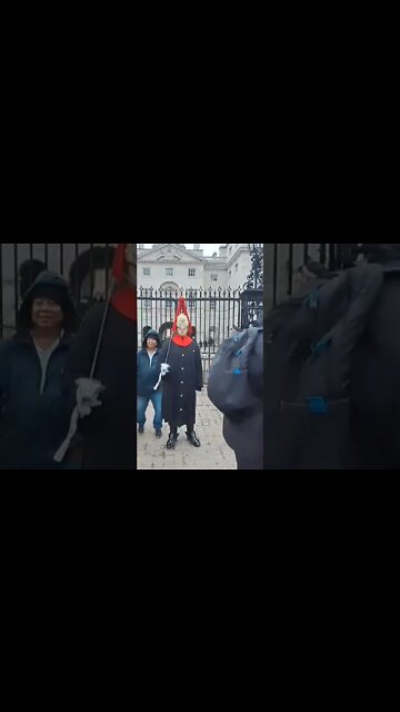 The kings guard stands Guards footage speed up #horseguardsparade