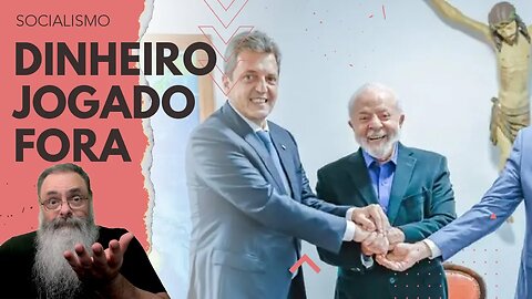 LULA e HADDAD vão DOAR R$ 3 BILHÕES SEUS para TENTAR SALVAR candidatura de ESQUERDA na ARGENTINA