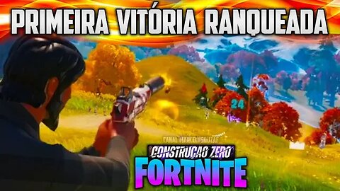 Primeira Vitória Ranked no Fortnite em Construção Zero