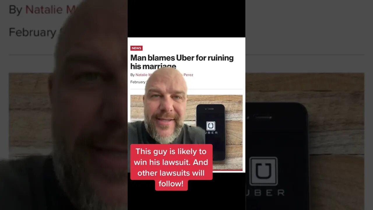 Uber app causes divorce #shorts