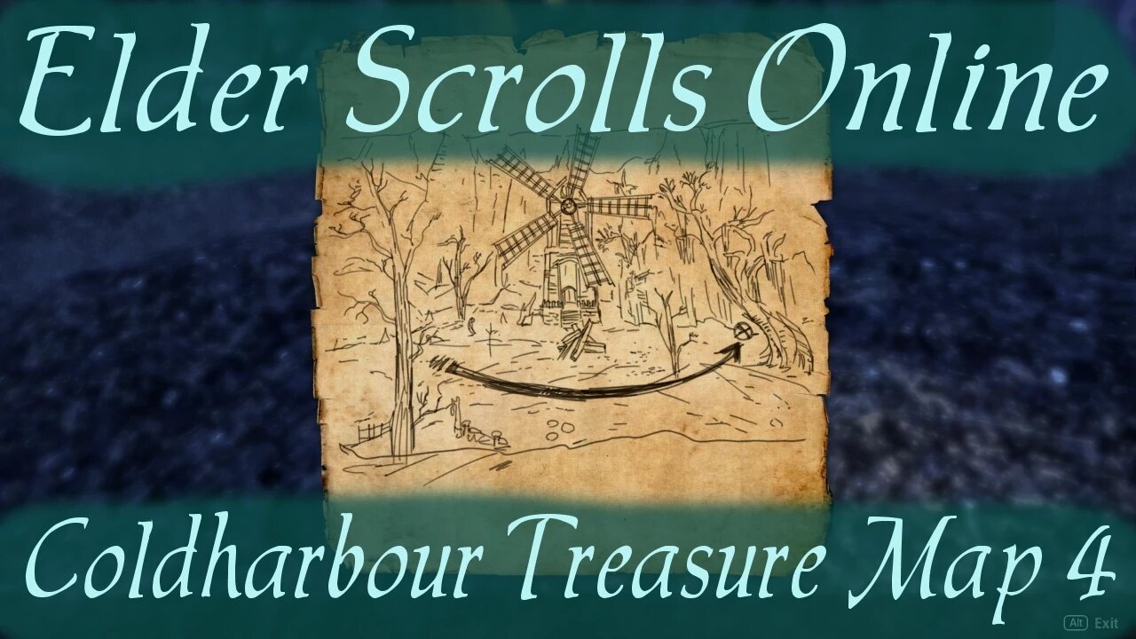 Coldharbour Treasure Map 4 [Elder Scrolls Online]