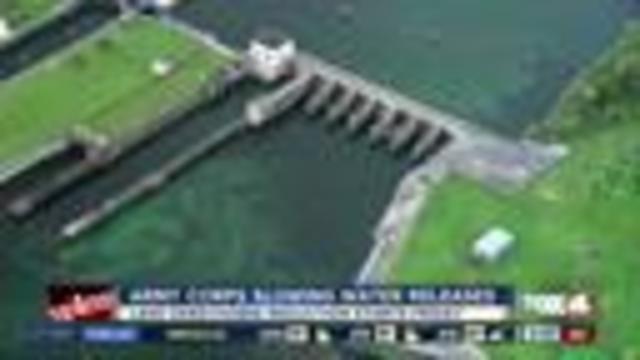 U.S. Army Corps of Engineers reduces Lake Okeechobee water flow