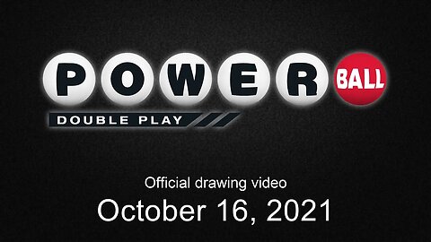 Powerball Double Play drawing for October 16, 2021