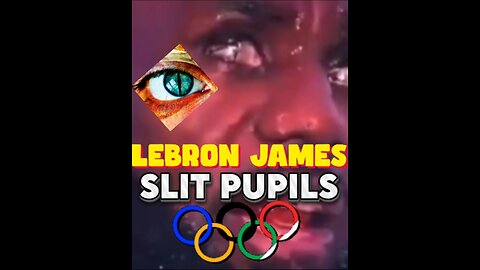 LeBron James - SLIT EYES