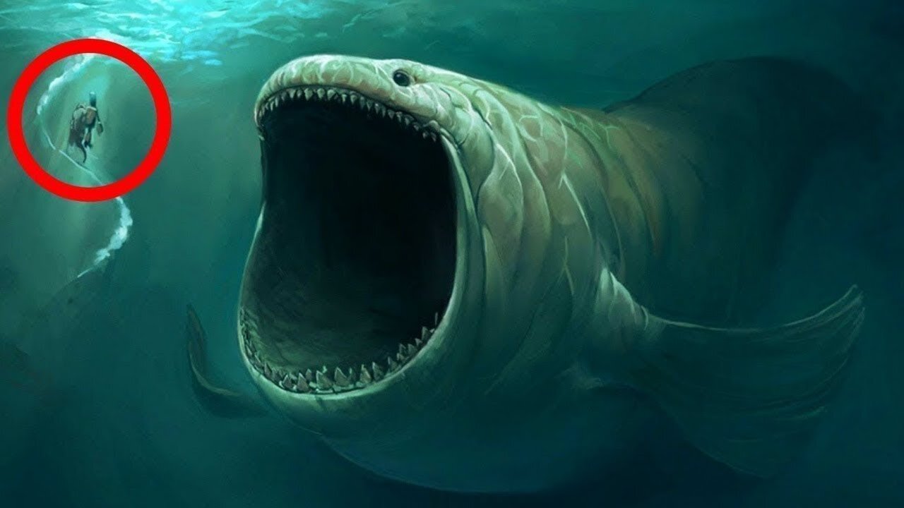 10 Biggest Sea Monsters Ever That Existed in Real Life | Thank you for watching!! 😍😍😍