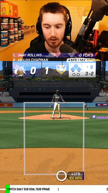 BACK 2 BACK HOME RUNS ON CHAPMAN IN MLB THE SHOW 24