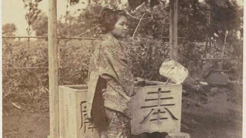 Kokugakuin University Temple, the only on campus shrine in the world, with 100 year old photos of Mt