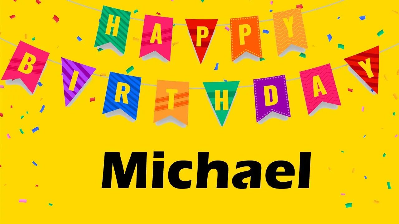 Happy Birthday to Michael - Birthday Wish From Birthday Bash