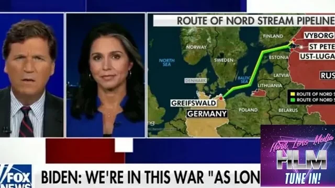 Tulsi Gabbard Discusses The Recent Nord Stream Pipeline Information