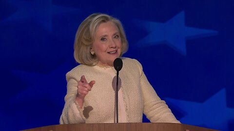 Hillary Clinton speaks at Democratic National Convention