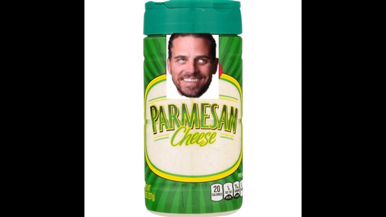 Joe and Hunter Biden Smoke Parmesan Cheese