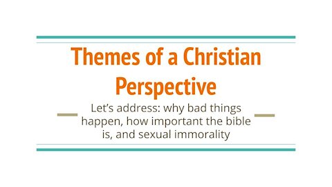 Themes of a Christian Perspective