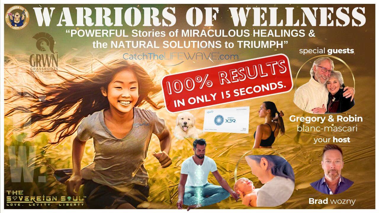 🤩Warriors Of Wellness🤩 Wearable MED BED HEALING MIRACLES Producing Results in 15 Seconds (4 All)