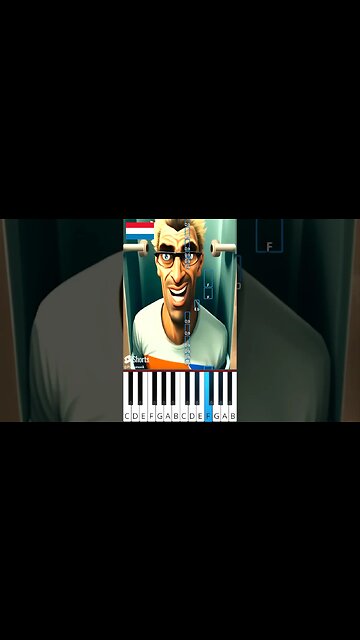 Skibidi Toilet made in 🇫🇷FRANCE (@musicoscinicos) - Octave Piano Tutorial