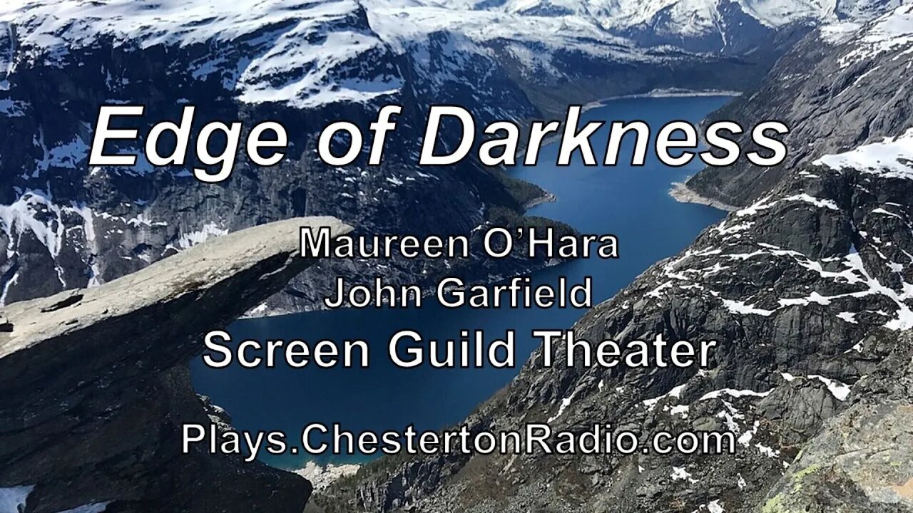 The Edge of Darkness - Maureen O'Hara - John Garfield - Screen Guild Theater