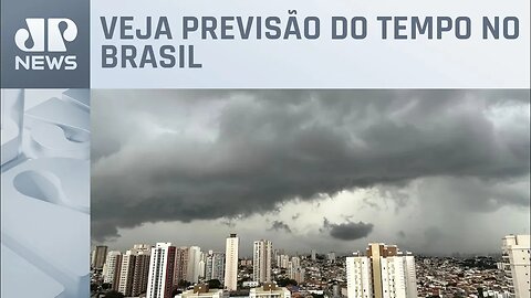 Alerta de granizo no Sudeste e Centro-Oeste nesta terça-feira (07)