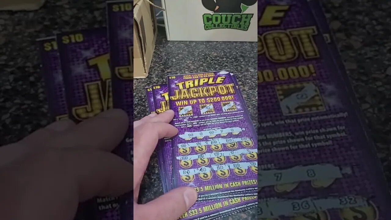 I Won Big on a $10 Scratch Off Lottery Ticket!