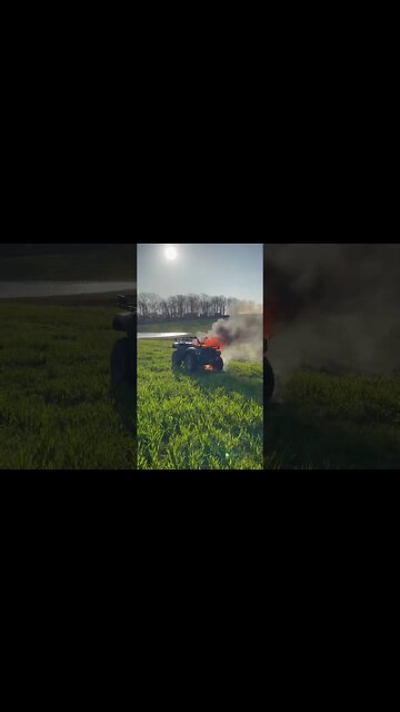 4-wheeler on Fire