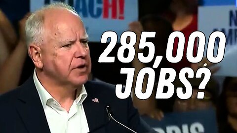 Gov. Walz Shares His Thoughts on the Biden-Harris Administration's Economic Policy