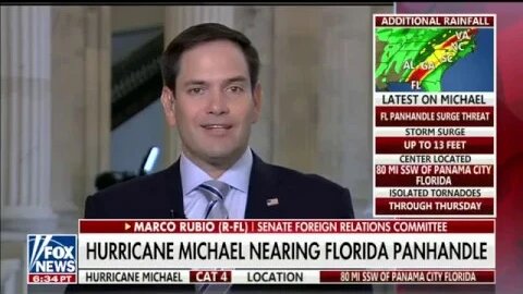 Rubio Joins Fox News America's Newsroom to Discuss Hurricane Michael, Ambassador Haley's Resignation