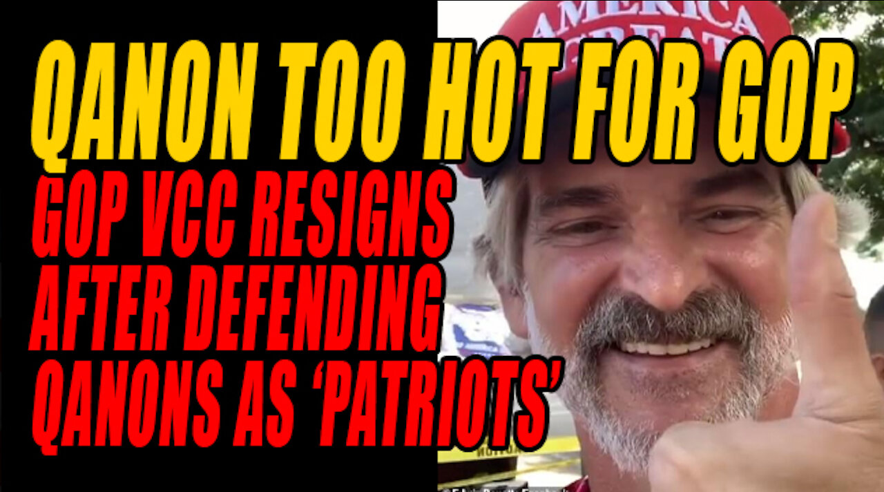 Qanon Too Hot for Republican Party