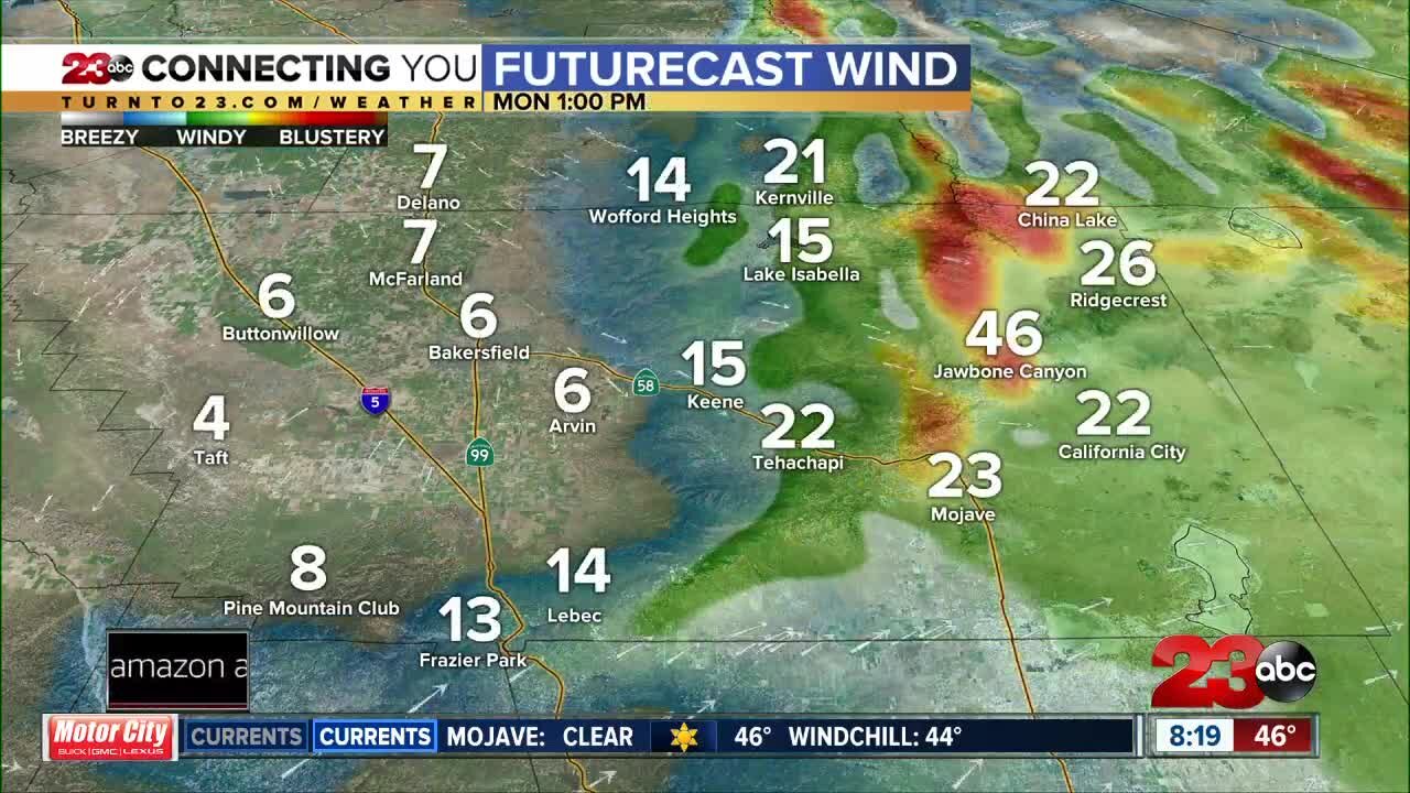 Sunday weather update, 8 AM