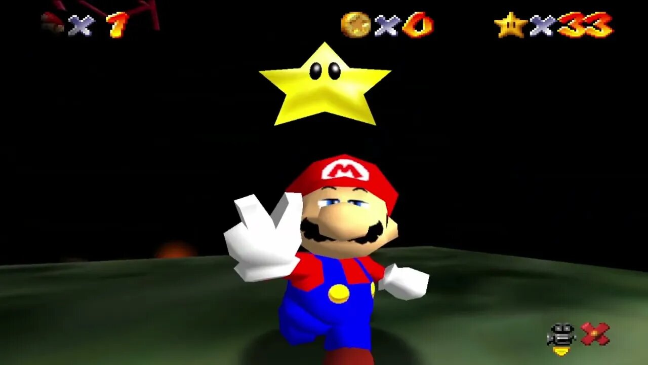 Super Mario 64 star 33