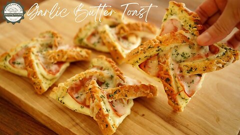 New Garlic Butter Toast!! Delicious and Easy!