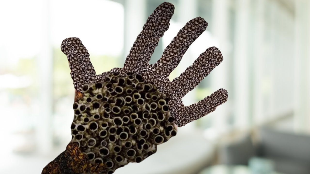 ASMR Removal Flaes & Trypophobia Infected Hand | ASMR 2D Animation | ‪@BeautyASMRSecrets‬