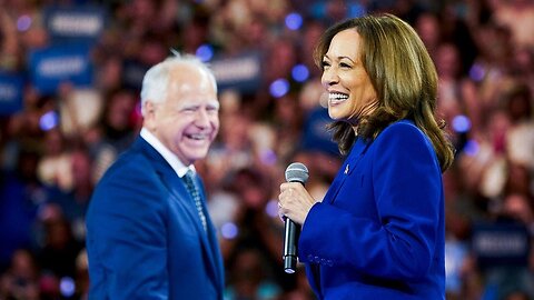 Harris says her values haven't changed, Walz addresses military service in major interview