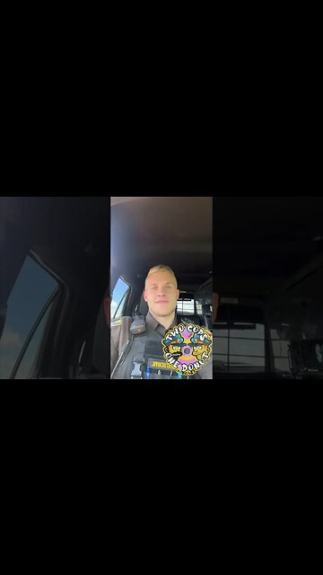 Unconventional Partnerships: When Flatulence Strikes in cop car! #fy #funny#shorts #trending #viral