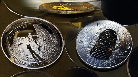 Mint Releases Photos Of Apollo 11 Coins! STUNNING!