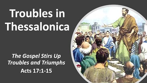 Troubles in Thessalonica